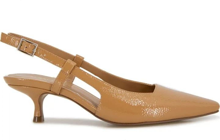 Martha Kitten Heel Slingback Pump - Image 11