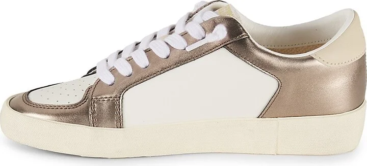 Martha Metallic Trim Low Top Sneakers - Image 4