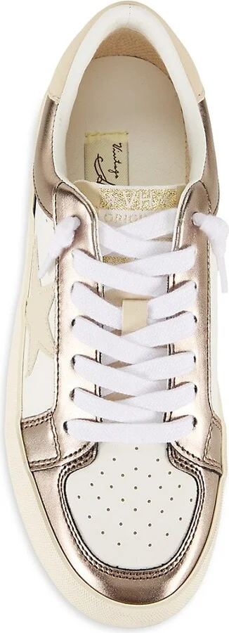 Martha Metallic Trim Low Top Sneakers - Image 5