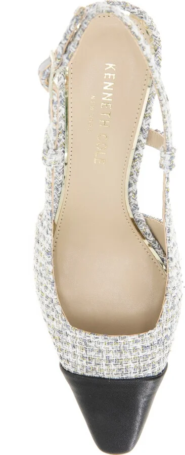 Martha Slingback Cap Toe Kitten Heel Pump - Image 5