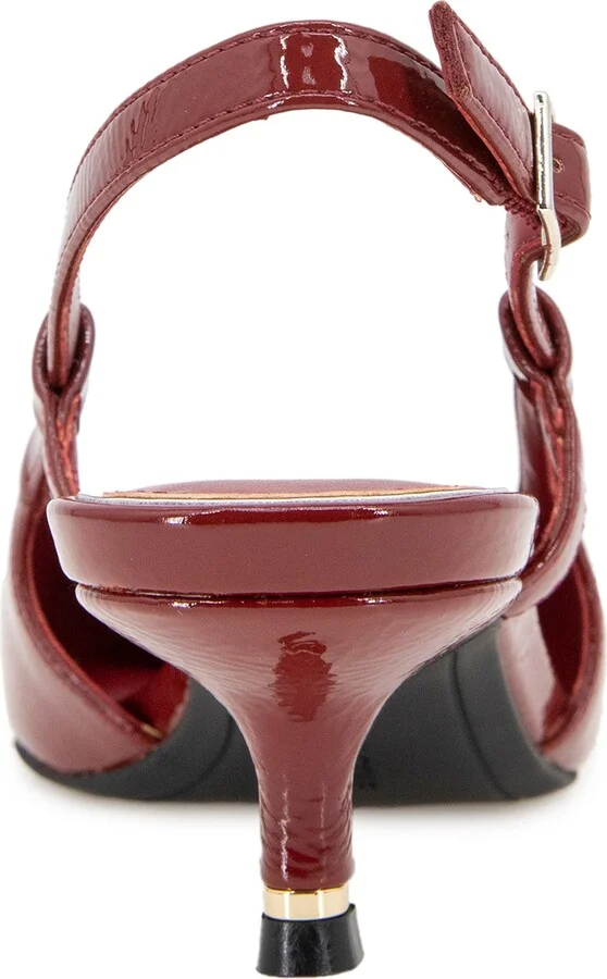 Martha Slingback Kitten Heel Pump - Image 7