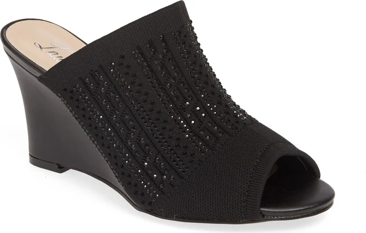 Martha Wedge Slide Sandal