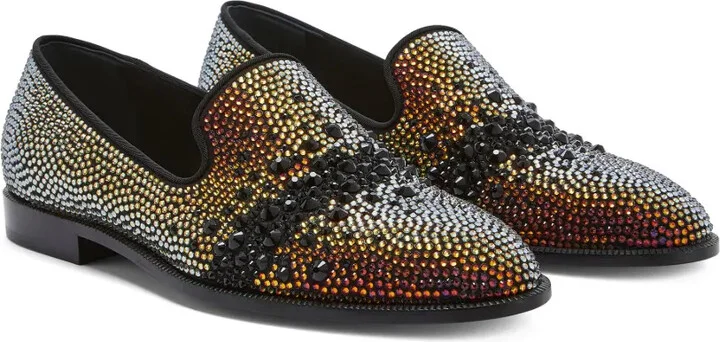 Marthinique crystal-embellished loafers - Image 2