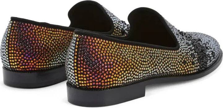 Marthinique crystal-embellished loafers - Image 3