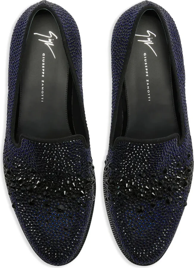 Marthinique crystal-embellished loafers - Image 4
