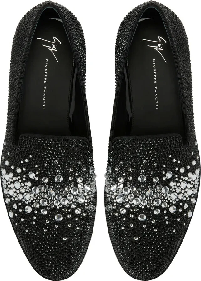 Marthinique rhinestone-embellished loafers - Image 4