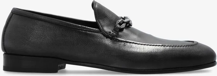 Marti Reverse Leather Loafers