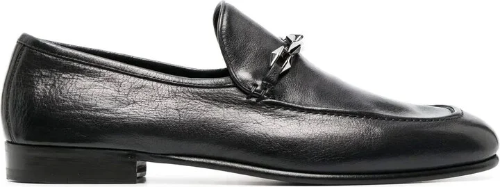 Marti Reverse leather loafers