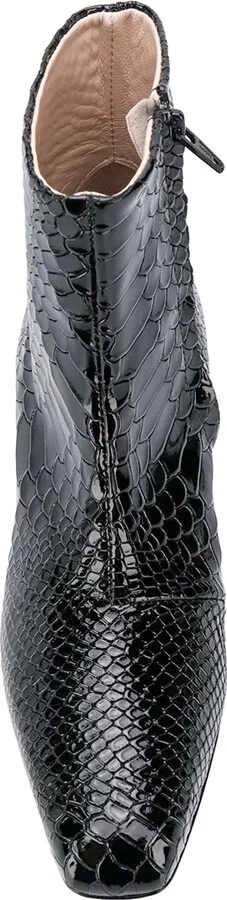 Marti snakeskin ankle boots - Image 4