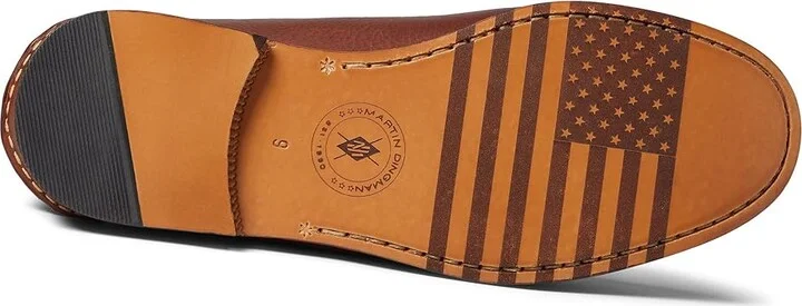 Martin Dingman All American Penny Men's Shoes Chestnut : 8.5 M, Leather - Image 3
