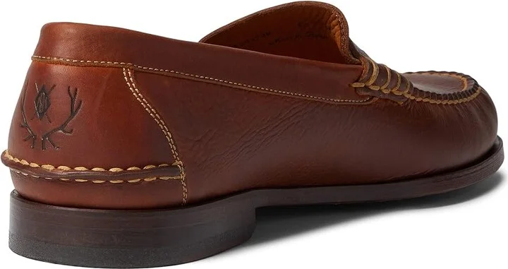 Martin Dingman All American Penny Men's Shoes Chestnut : 8.5 M, Leather - Image 4