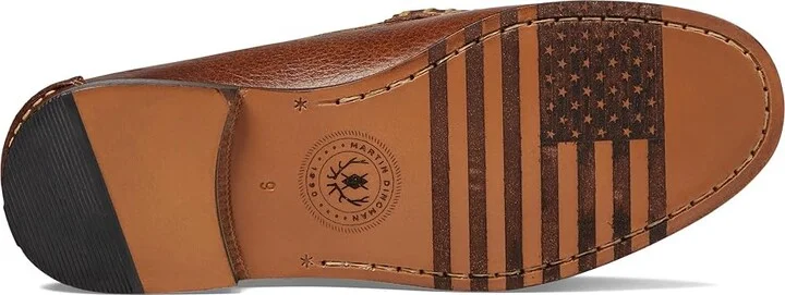 Martin Dingman All American Penny Men's Shoes Oak : 8 M, Leather - Image 3