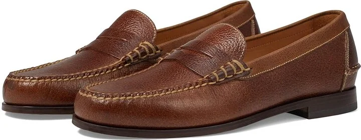 Martin Dingman All American Penny Men's Shoes Oak : 8 M, Leather