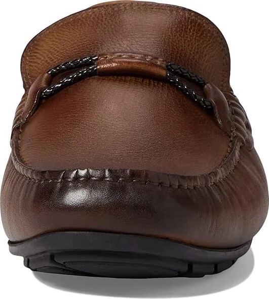 Martin Dingman Bermuda Braid Loafer Men's Shoes Bourbon : 8 M, Leather - Image 5