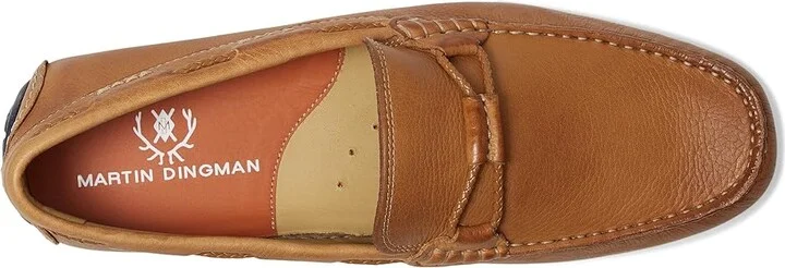 Martin Dingman Bermuda Braid Loafer Men's Shoes Cappuccino : 8.5 M, Leather - Image 2