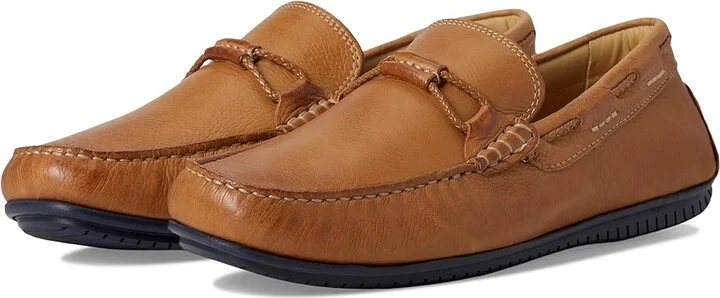 Martin Dingman Bermuda Braid Loafer Men's Shoes Cappuccino : 8.5 M, Leather