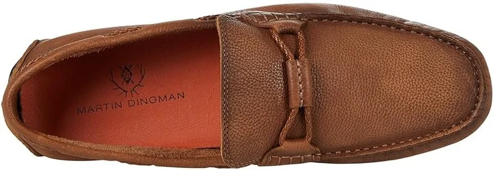 Martin Dingman Bermuda Braid Loafer Men's Shoes Old Saddle : 8.5 M, Leather - Image 2