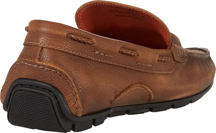 Martin Dingman Bermuda Braid Loafer Men's Shoes Old Saddle : 8.5 M, Leather - Image 4