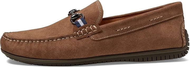 Martin Dingman Bermuda Horse Bit Loafer Men's Shoes Bark 1 : 9 M, Suede - Image 6