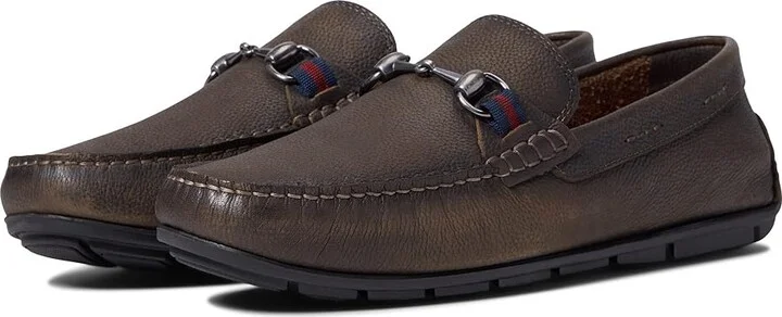 Martin Dingman Bermuda Pebble - Grain Horse Bit Men's Shoes Old Clay : 8.5 M, Leather