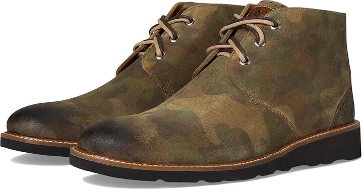 Martin Dingman Blue Ridge Chukka Boot Men's Shoes Camo : 9 M, Leather