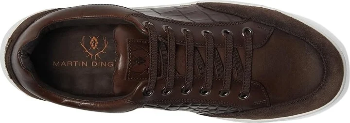 Martin Dingman Carson Men's Lace-up Boots Walnut : 9.5 M, Leather - Image 2