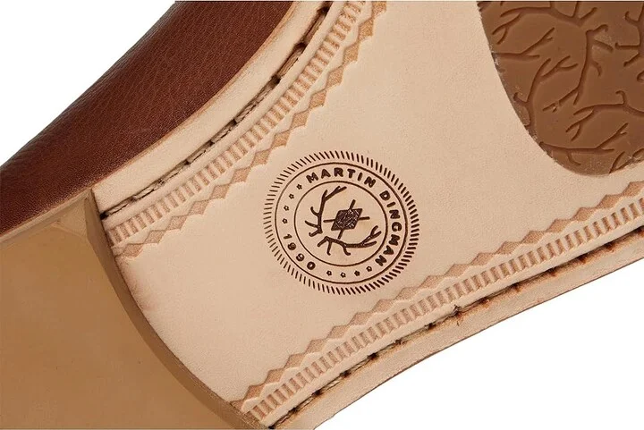 Martin Dingman Country Club Venetian Men's Slip on Shoes Havana : 10.5 M, Leather - Image 7