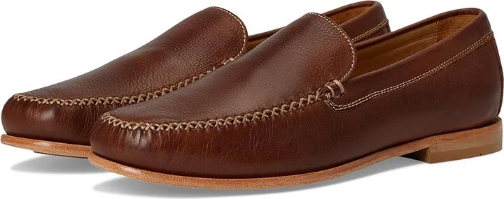 Martin Dingman Country Club Venetian Men's Slip on Shoes Havana : 10.5 M, Leather