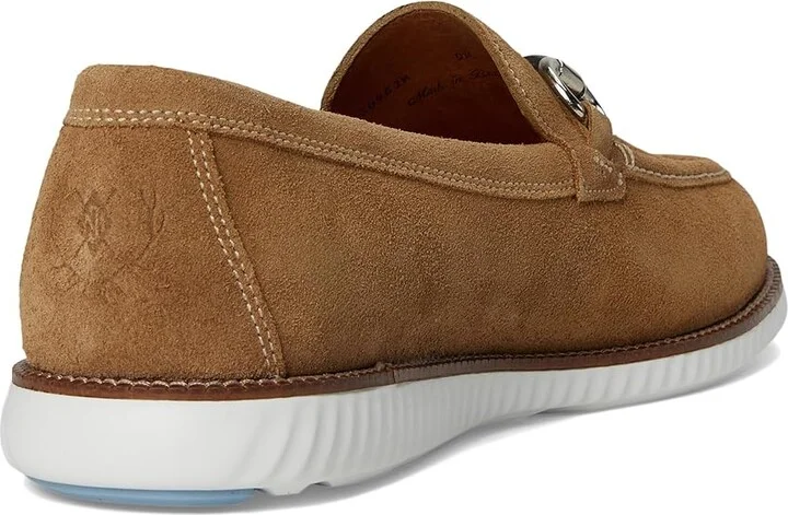 Martin Dingman Countryaire Horse Bit Men's Slip on Shoes Khaki : 8.5 M, Suede - Image 4