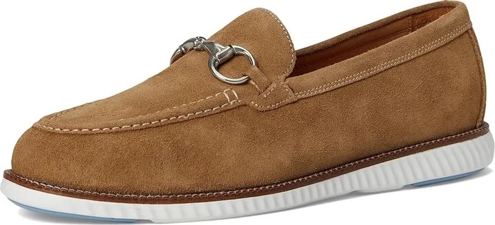 Martin Dingman Countryaire Horse Bit Men's Slip on Shoes Khaki : 8.5 M, Suede - Image 5