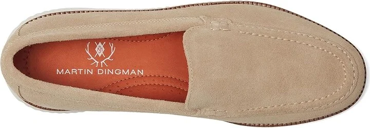 Martin Dingman Countryaire Venetian Men's Slip on Shoes Bone : 9.5 M, Suede - Image 2