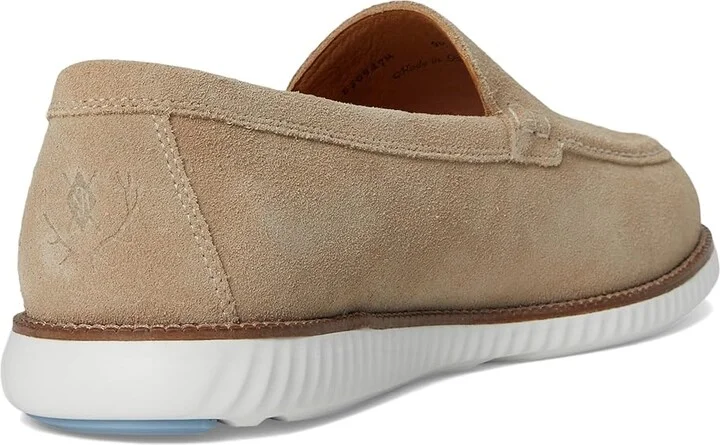 Martin Dingman Countryaire Venetian Men's Slip on Shoes Bone : 9.5 M, Suede - Image 4