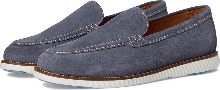 Martin Dingman Countryaire Venetian Men's Slip on Shoes Marine : 11.5 M, Suede