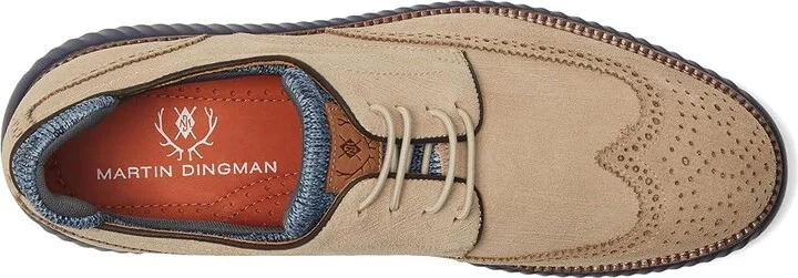 Martin Dingman Countryaire Wing Tip Men's Shoes Bone : 8.5 M, Leather - Image 2