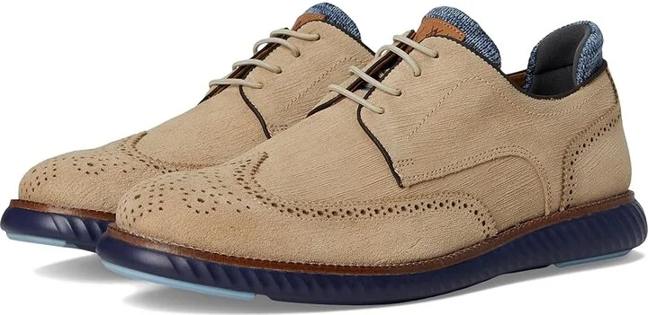 Martin Dingman Countryaire Wing Tip Men's Shoes Bone : 8.5 M, Leather