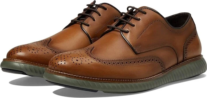 Martin Dingman Countryaire Wingtip Oxford Men's Shoes Pecan : 9.5 M, EVA/Lace/Leather