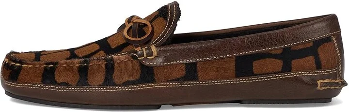 Martin Dingman Cozy Country Bow Tie Men's Slippers Giraffe : 13 M, Leather - Image 6