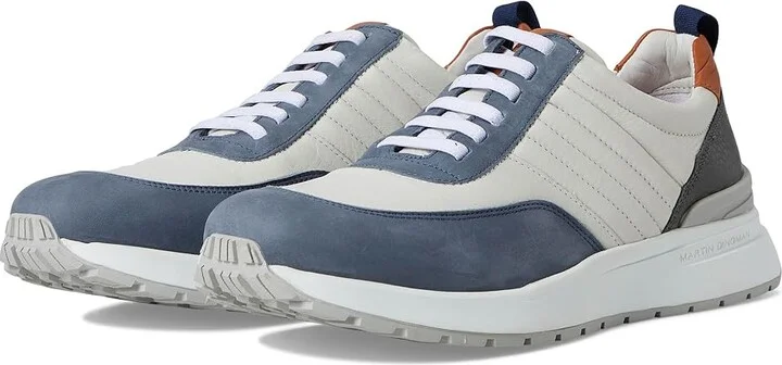Martin Dingman Dawson Men's Shoes White/Marine : 10.5 M, Leather