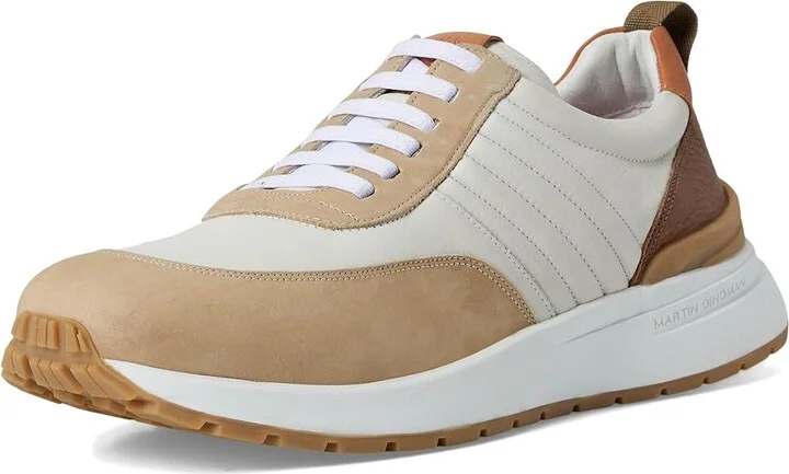 Martin Dingman Dawson Men's Shoes White/Sand 1 : 11 M, Leather - Image 5