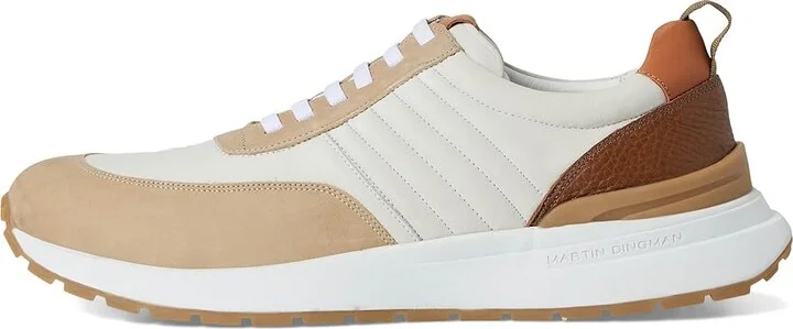 Martin Dingman Dawson Men's Shoes White/Sand 1 : 11 M, Leather - Image 6
