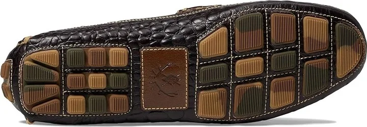 Martin Dingman Monte Carlo Penny Driving Style Loafer Men's Shoes Earth : 11.5 M, Leather - Image 3