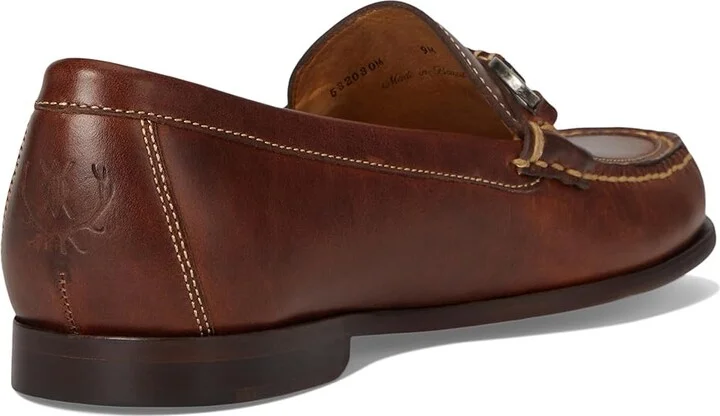 Martin Dingman Old Row Horse Bit Men's Lace Up Wing Tip Shoes Cigar : 8 M, Leather - Image 4