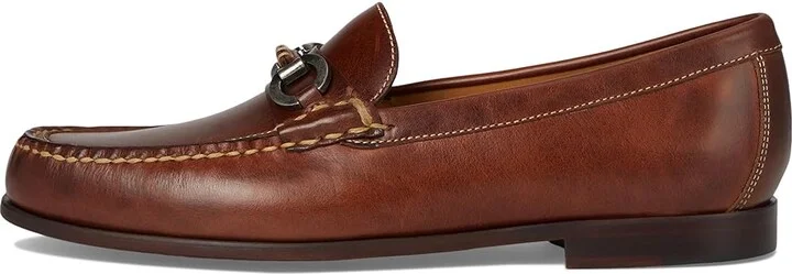 Martin Dingman Old Row Horse Bit Men's Lace Up Wing Tip Shoes Cigar : 8 M, Leather - Image 6