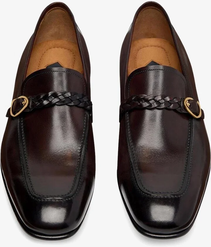 Martin Loafers in Burnished Leather - Image 2
