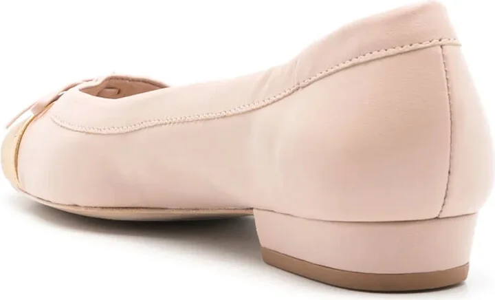 Martina bow-detail ballerina shoes - Image 3