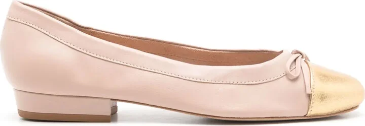 Martina bow-detail ballerina shoes