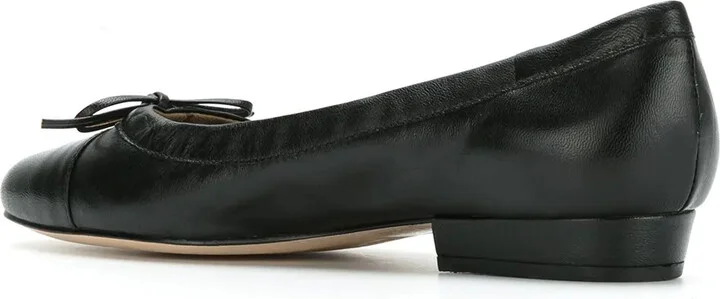 Martina leather ballerina shoes - Image 3