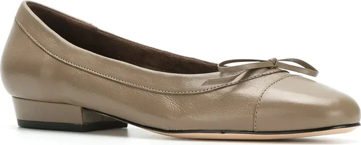Martina leather ballerina shoes - Image 2
