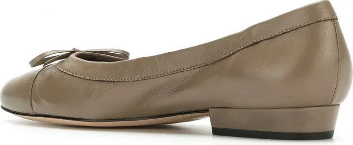 Martina leather ballerina shoes - Image 3