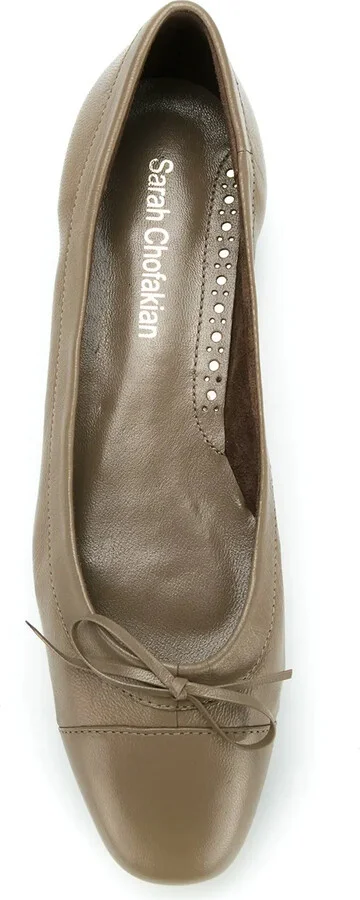 Martina leather ballerina shoes - Image 4